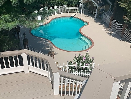 Pool Area Decking
