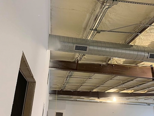 Interior Commercial Building Painting