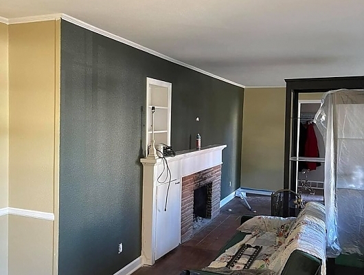 Living Room: Before & After