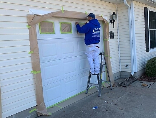 Garage Door Painting
