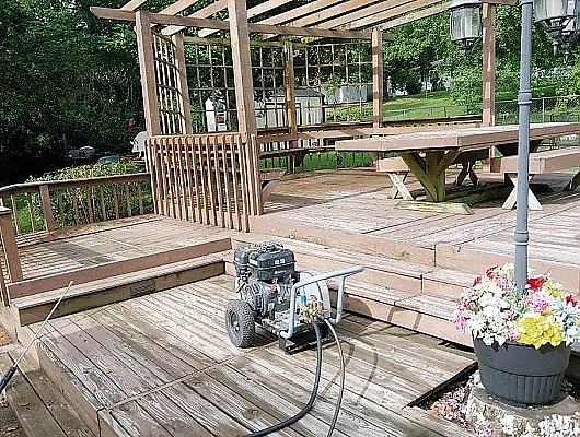 Deck Staining
