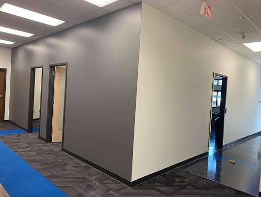 Painted Commercial Offices
